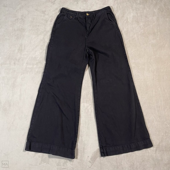 Pilcro Pants - Pilcro Anthropologie Women's Pants Wide Leg Baggy Flowy Minimalist‎ 31 Black